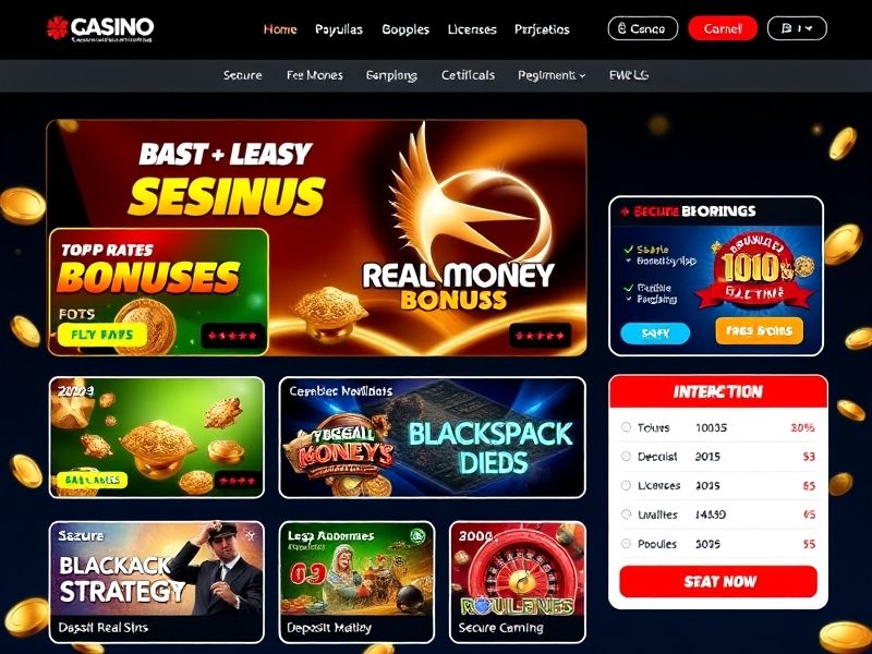 Discover top-rated online casinos for real money in the USA. Legal gambling guides, trusted payment options, and expert-reviewed sites for American players. Start playing today!